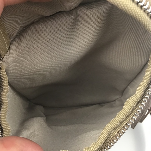 NWOT Borse in Pelle Italian Leather Gold Bag - Picture 14 of 16